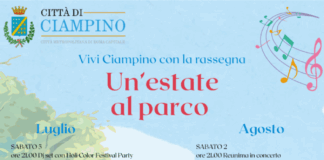 Vivi Ciampino con la rassegna “Un’estate al Parco”, ecco il programma