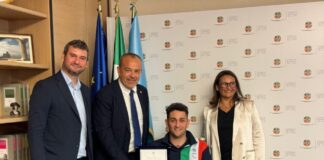 Tiro con l’Arco, Aurigemma: “Consegnato riconoscimento a Sorato, oro agli Europei Paralimpici”