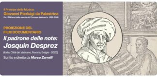 Il genio di Josquin Desprez risuona a Nemi il 4 settembre con la proiezione del film documentario Il Padrone delle note: Josquin Desprez