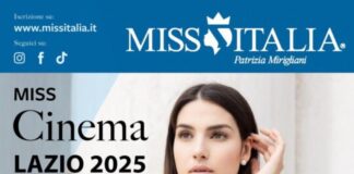 Miss Italia Lazio 2025, sabato 9 agosto ad Anzio la finale regionale Miss Cinema Lazio 2025