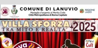 Lanuvio, Domenica 7 settembre a Villa Sforza: “Civita Talent” e “Rap per una notte”, con aperitivo solidale per Giorgio Ferranti