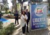 Salvatore Ladaga e Tiziana Pepe Esposito alla festa nazionale di Forza Italia “Libertà”