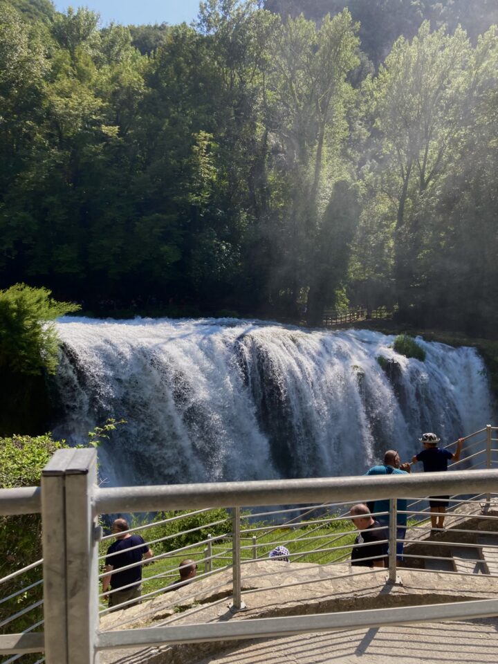 Terzo salto delle cascate delle Marmore