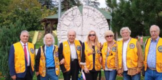 Amatrice, il ricordo non si spegne: i Lions rendono omaggio alle vittime a nove anni dal sisma