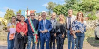 Ariccia, posa della prima pietra per le nuove case popolari in via degli Olmi