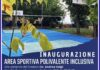 Lanuvio, sabato 4 ottobre inaugurazione dell’area sportiva polivalente inclusiva