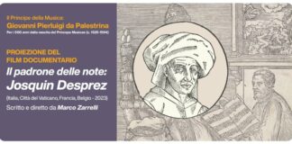 Le note immortali di Josquin Desprez ad Albano e Lanuvio attraverso il docu-film Il Padrone delle note: Josquin Desprez il 9 e il 12 settembre