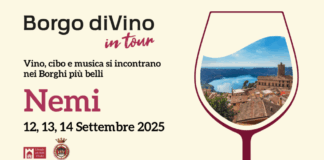 Il 12, 13, 14 Settembre Borgo diVino in tour torna a Nemi
