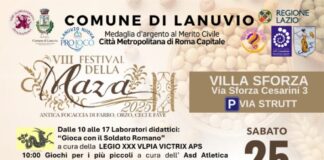 Lanuvio celebra il Festival della Maza: gusto, storia e tradizione il 25 e 26 ottobre