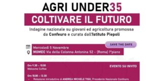 A Roma la presentazione indagine nazionale Confeuro/Piepoli “Agri Under 35 – Coltiviamo il futuro”