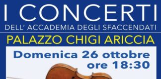 Al Palazzo Chigi di Ariccia due capolavori cameristici di Mozart e Brahms e, in prima assoluta, “Intrecciarsi d’onde” di Giordano De Nisi
