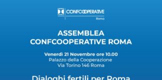 Dialoghi fertili per una città più prossima, venerdì 21 l’assemblea di Confcooperative Roma aperta ai partiti locali.