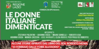 Violenza Donne, al Teatro di Tor Bella Monaca si ricordano le donne italiane vittime delle foibe e della pulizia etnica jugoslava