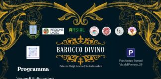 Oltre 40 produttori da tutta la Regione Lazio alla nuova edizione di “Barocco DiVino”