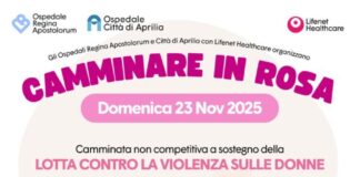 Ad Albano Laziale Lifenet Healthcare scende in campo per le donne: camminata nazionale contro la violenza