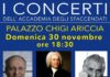 Crossover tra classica e jazz al Palazzo Chigi di Ariccia per “I Concerti dell’Accademia degli Sfaccendati”