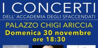 Crossover tra classica e jazz al Palazzo Chigi di Ariccia per “I Concerti dell’Accademia degli Sfaccendati”