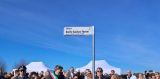 Grottaferrata, inaugurato Largo Delfo Galileo Faroni
