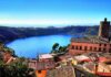 Il vino dei Castelli Romani si immerge nel Lago di Nemi