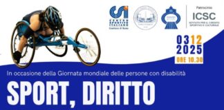 Giornata mondiale delle persone con disabilità, a Roma l’evento “Sport, diritto e partecipazione. Sinergie e reti per una società più equa”