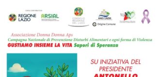 Presentazione campagna sui disturbi alimentari il 16 dicembre in Regione Lazio