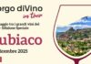 Il 20 e 21 Dicembre a Subiaco un’edizione speciale di “Borgo diVino in tour”