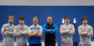 Frascati Scherma, vittoria con la nazionale di sciabola a squadre U20