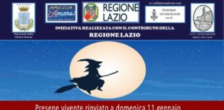 Ariccia, oggi 6 gennaio rinviato il presepe vivente, ma arriva la Befana Ricciarola