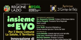 A Palombara Sabina un convegno sull’innovazione di processo e di prodotto in olivicoltura