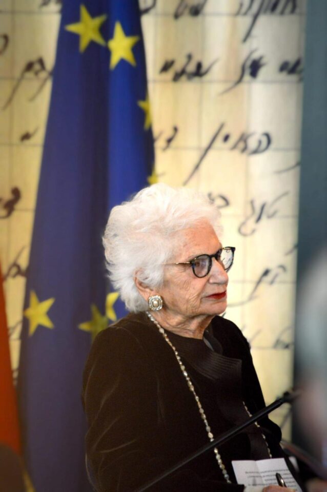 Liliana Segre (Foto di Irene Cinardi)