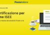 Poste Italiane, a Roma e Provincia è possibile richiedere online i documenti utili per l’Isee 2026