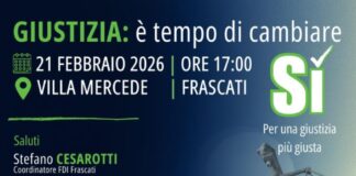 Frascati, a Villa Mercede un dibattito pubblico sulla giustizia in vista del referendum di fine marzo