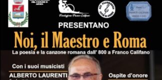“Noi il Maestro e Roma” il 4 aprile ad Ardea