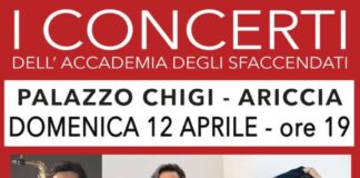 Ariccia, concerto di inaugurazione della Stagione 2026 dei Concerti dell’Accademia degli Sfaccendati
