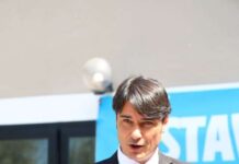 Bagno di folla per Ferrarini alla presentazione di liste e candidati che lo sostengono nella corsa a Sindaco di Albano