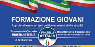 FdI lancia “Formazione Giovani”, il primo Corso della Scuola politica per i futuri dirigenti della gestione pubblica.