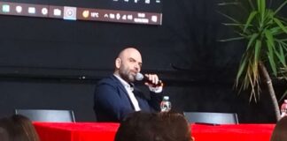 Roberto Saviano al Liceo Ugo Foscolo di Albano