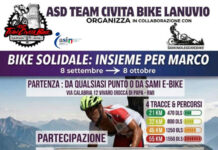 Scatta domani “Bike Solidale: Insieme per Marco” a sostegno della ricerca sul tumore al pancreas lanuviobike