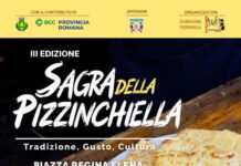 Il 12 Settembre a Campagnano di Roma la III edizione della Sagra della Pizzinchiella pizzinchiella26